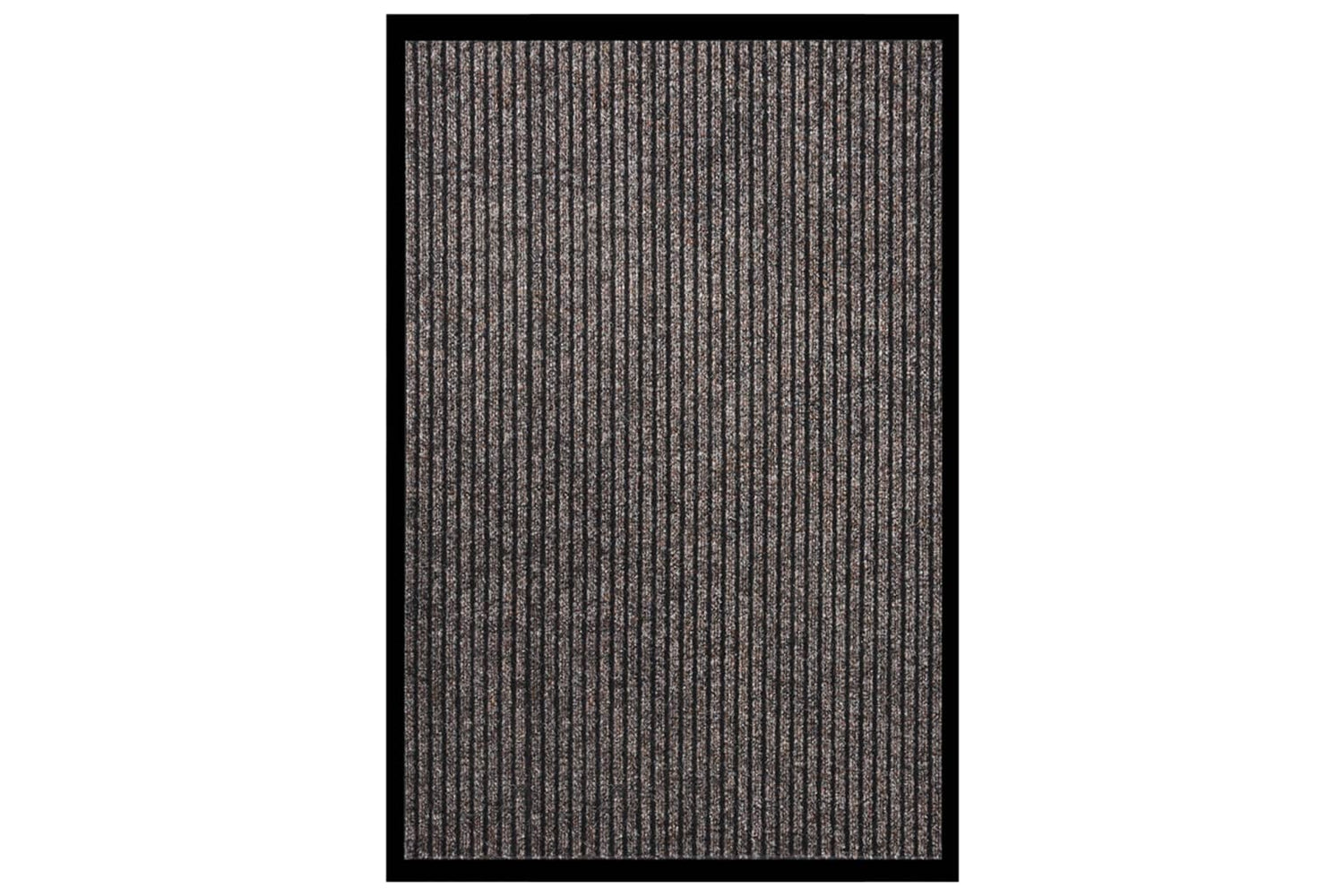 vidaXL 331603 Doormat Striped Beige 80x120cm