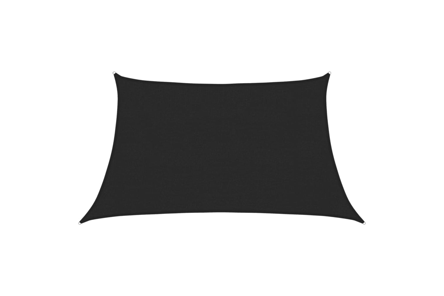 vidaXL 311763 Sunshade Sail 160 G/mÂ² Black 3/4x2 M Hdpe