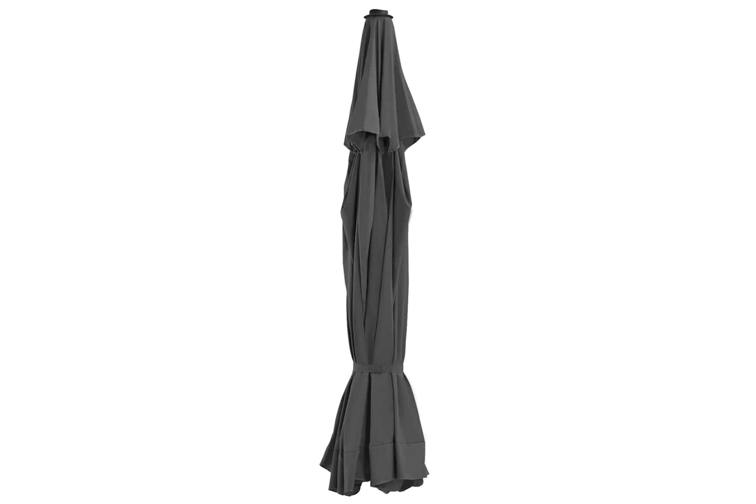 vidaXL 312540 Replacement Fabric For Outdoor Parasol Anthracite 500cm