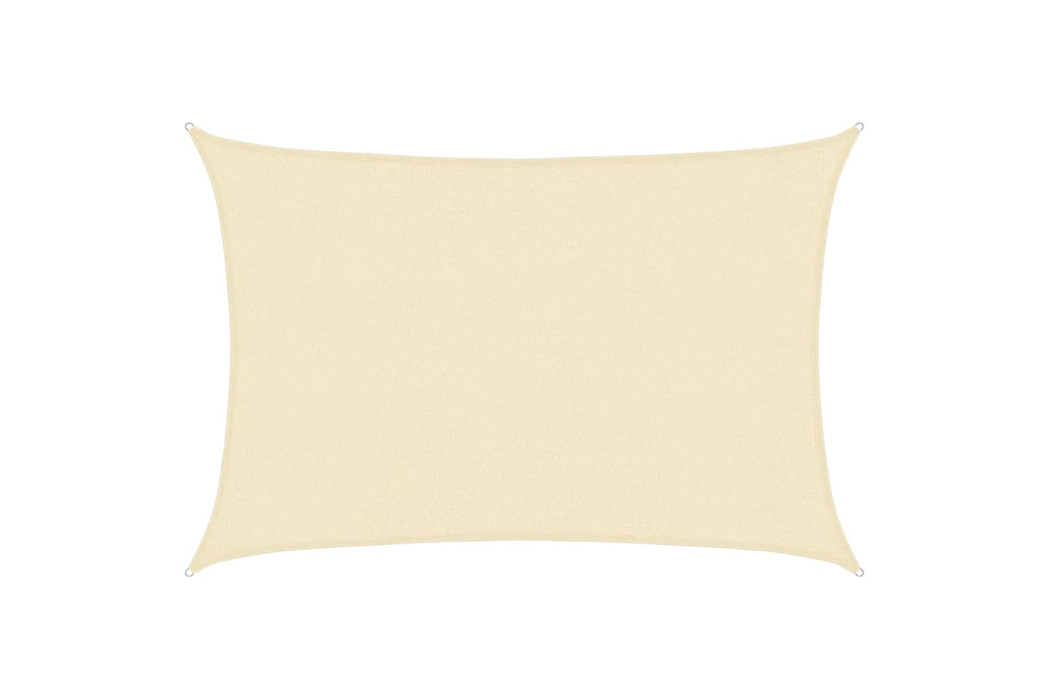 vidaXL 311183 Sunshade Sail 160 G/mÂ² Cream 3x4.5 M Hdpe