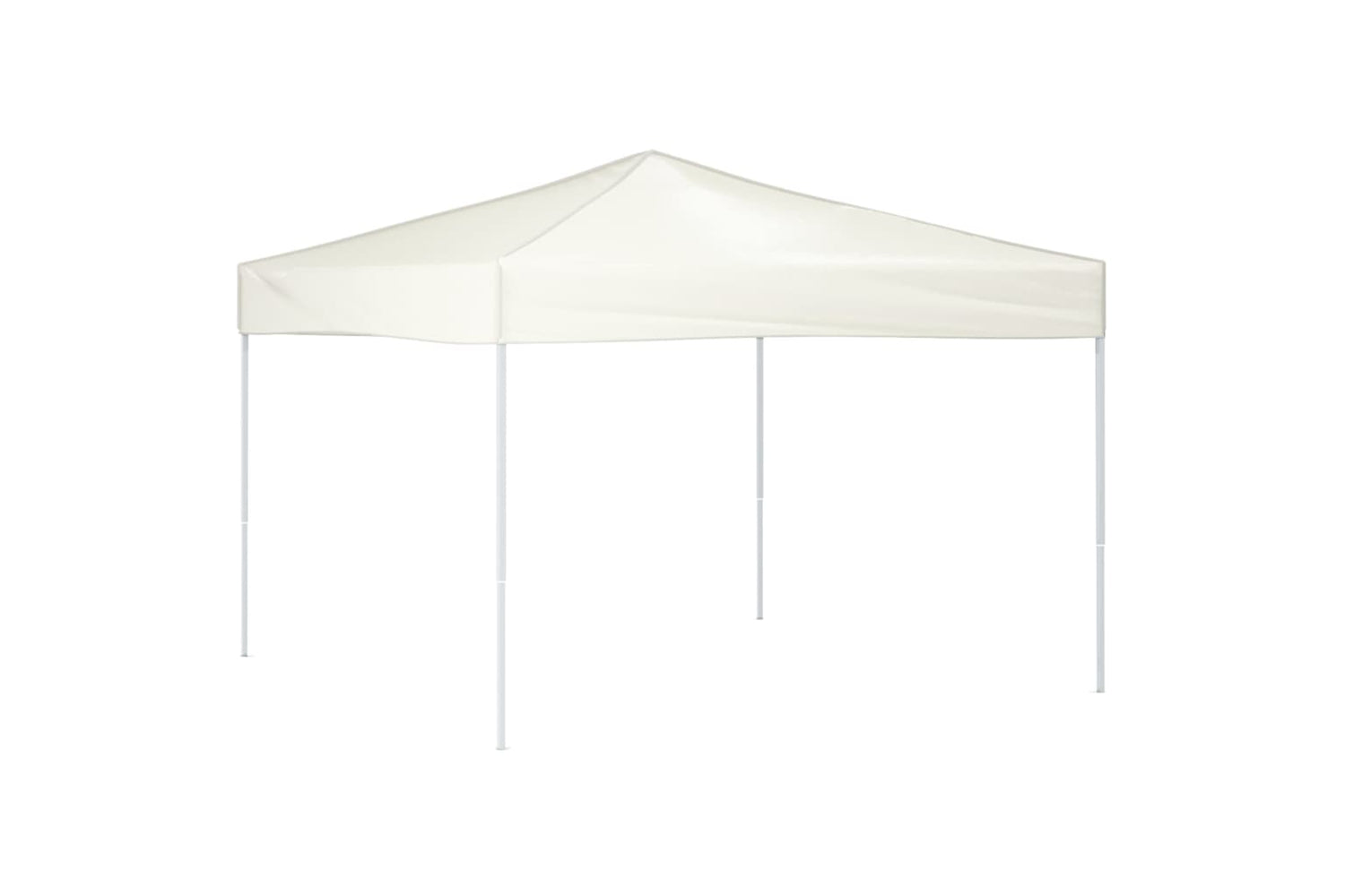 Vidaxl 93515 Folding Party Tent Cream 3x3 M