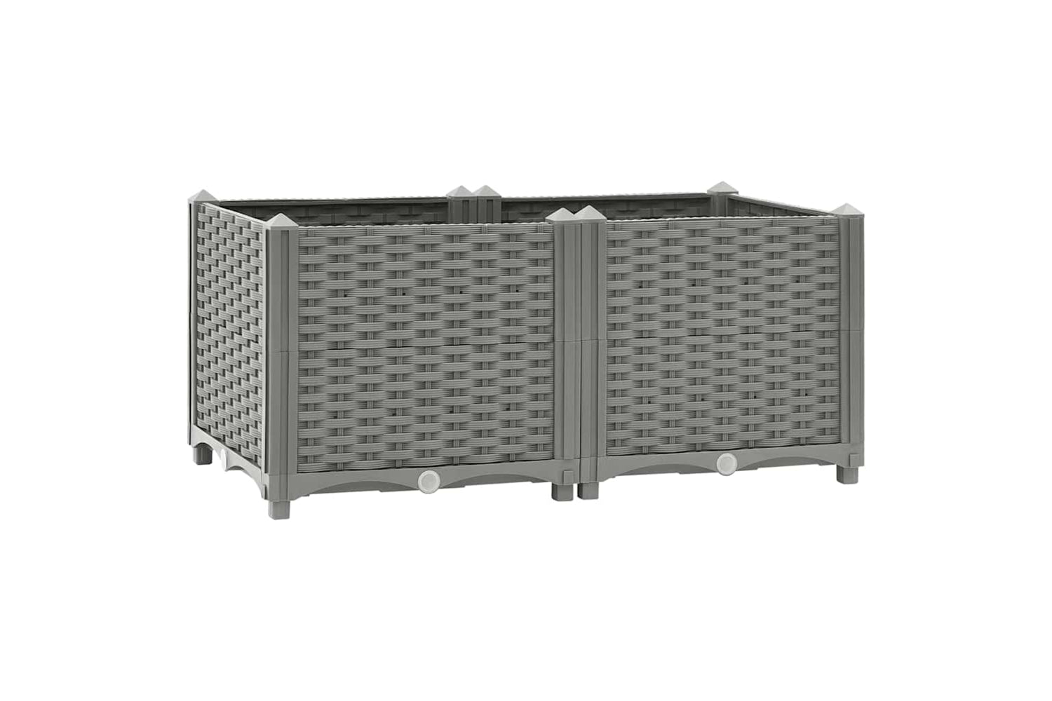 vidaXL Raised Bed 80x40x38cm Polypropylene