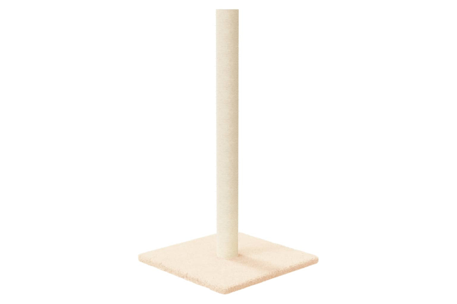 vidaXL 171678 Cat Scratching Post Cream 35x35x70cm