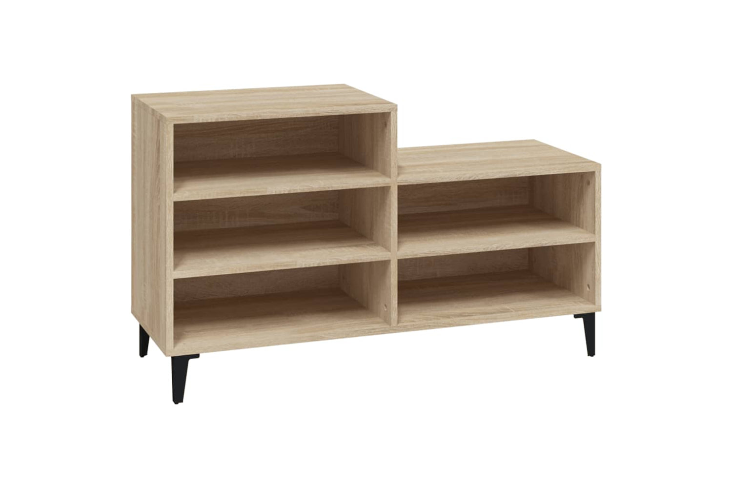vidaXL 819735 Shoe Cabinet Sonoma Oak 102x36x60cm Engineered Wood