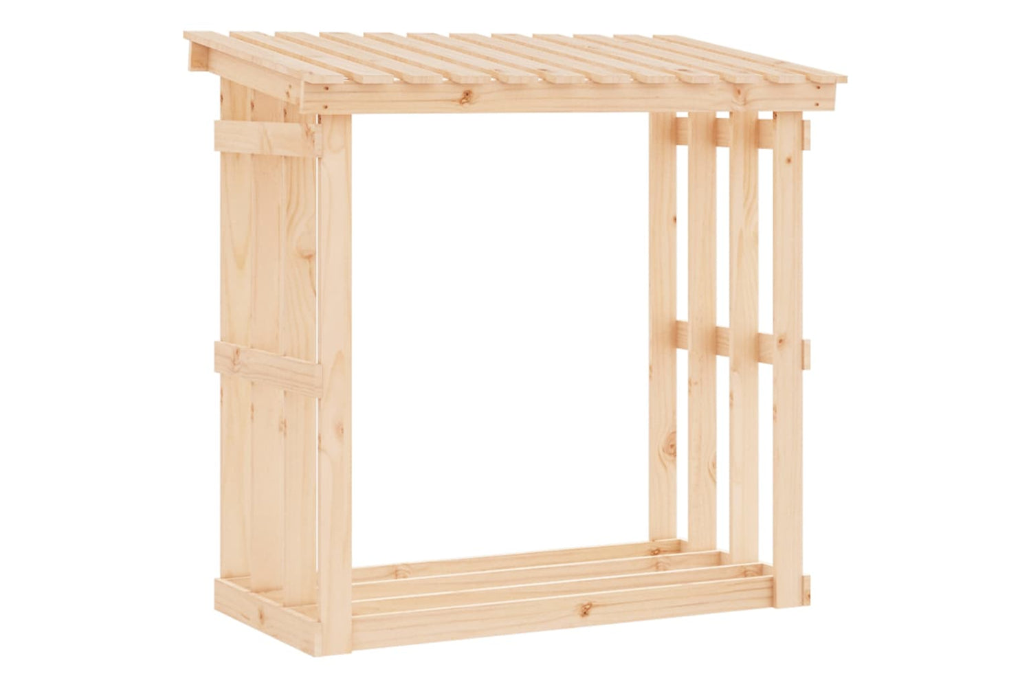 vidaXL 822427 Firewood Rack 108x64.5x109cm Solid Wood Pine