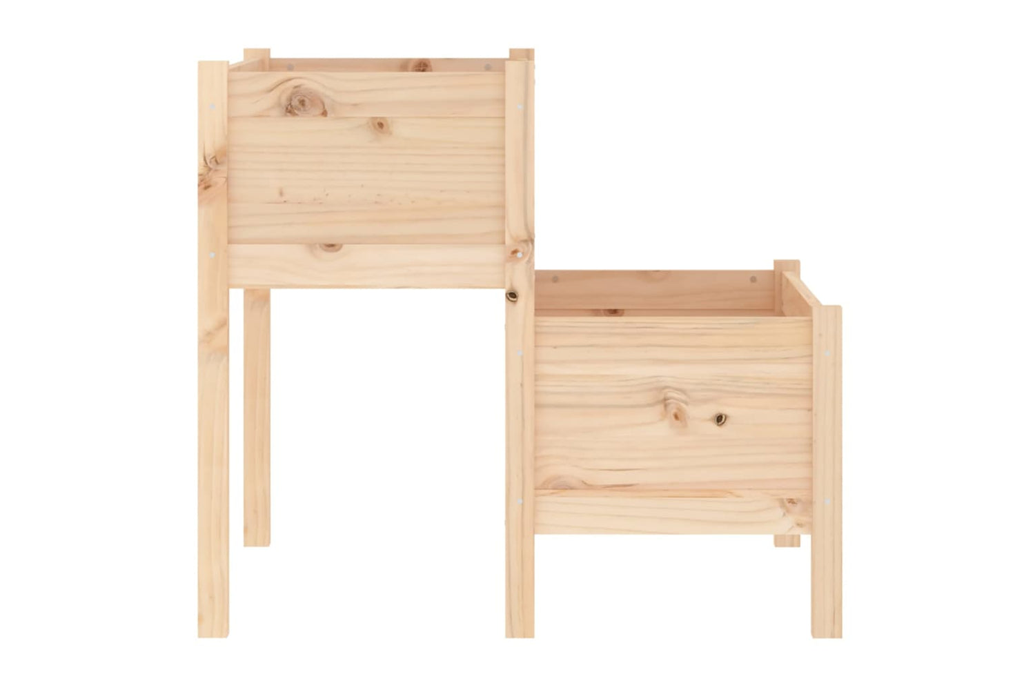 vidaXL 822257 Planter 84.5x84x75cm Solid Wood Pine-4