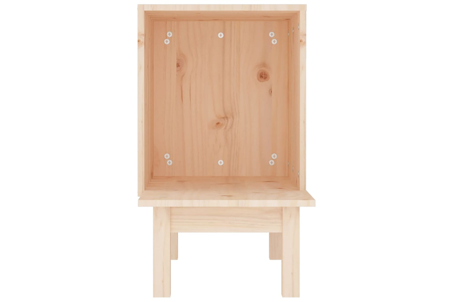 vidaXL 822452 Cat House 60x36x60cm Solid Wood Pine-4