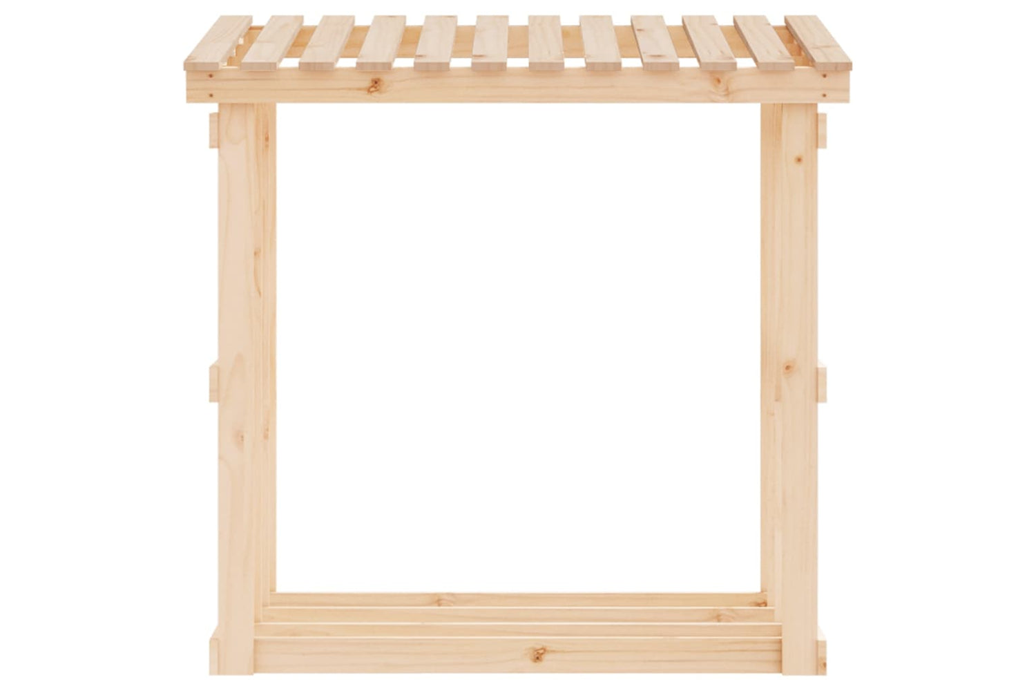 vidaXL 822427 Firewood Rack 108x64.5x109cm Solid Wood Pine-4