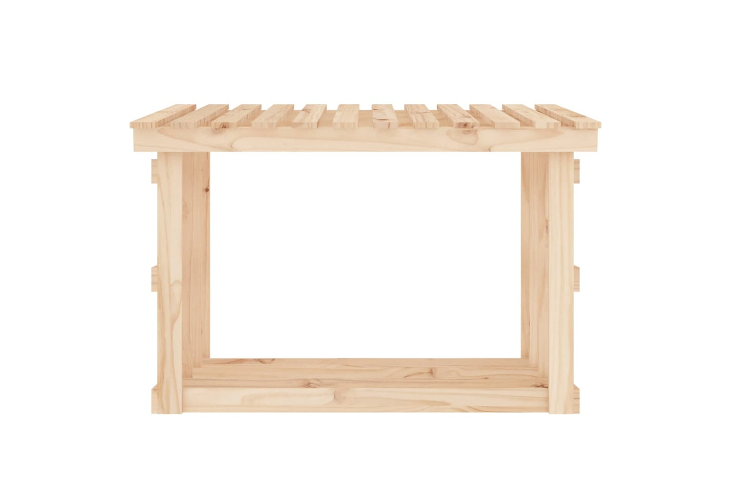 vidaXL 822432 Firewood Rack 108x64.5x77cm Solid Wood Pine-4