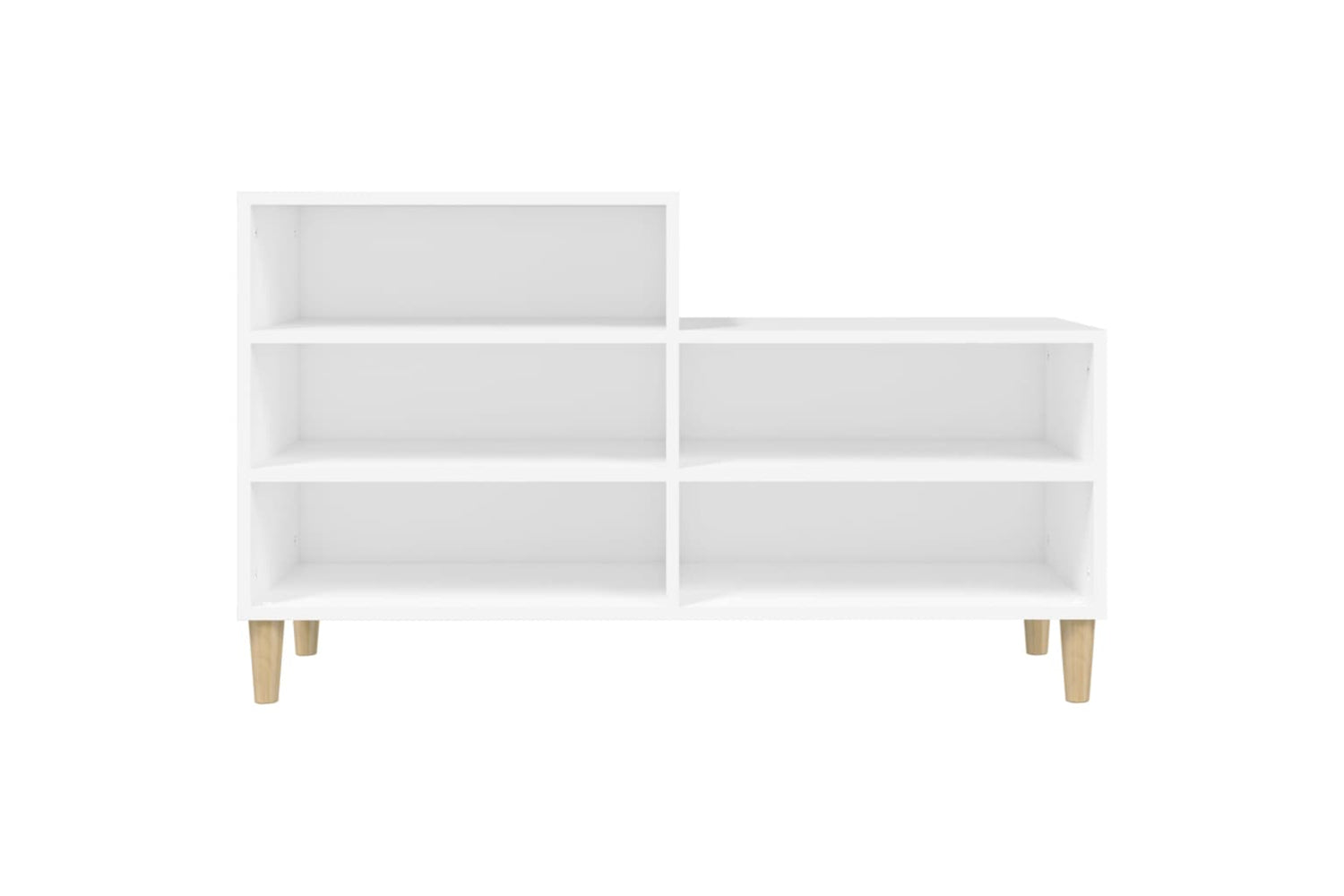 vidaXL 819724 Shoe Cabinet White 102x36x60cm Engineered Wood-4