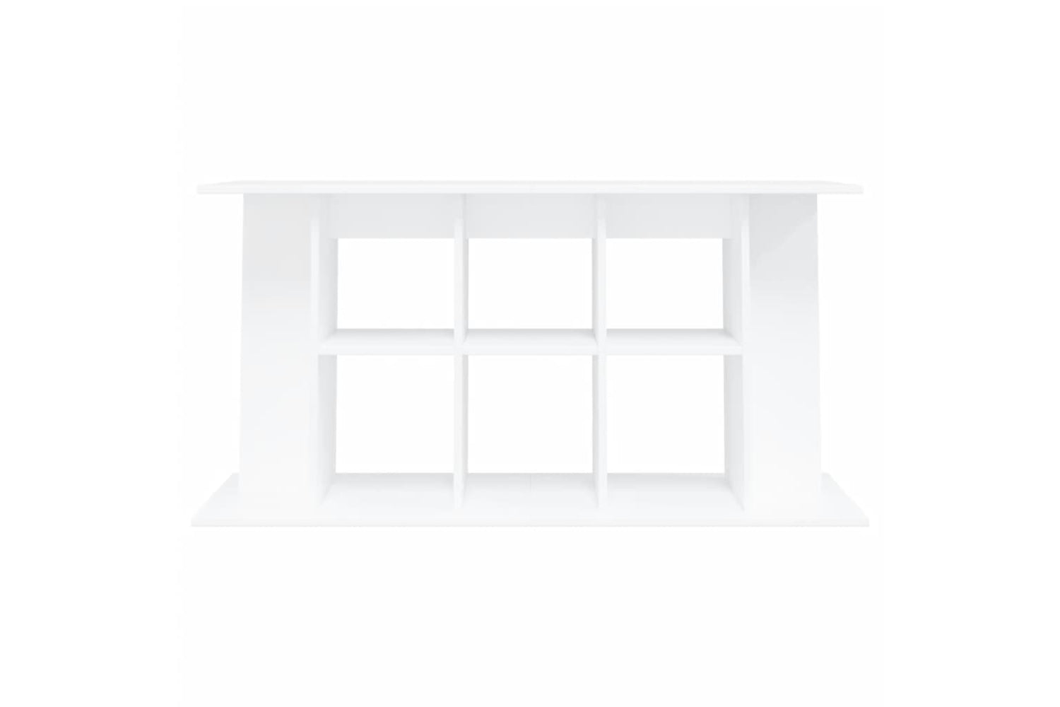 vidaXL 833591 Aquarium Stand White 120x40x60cm Engineered Wood-3
