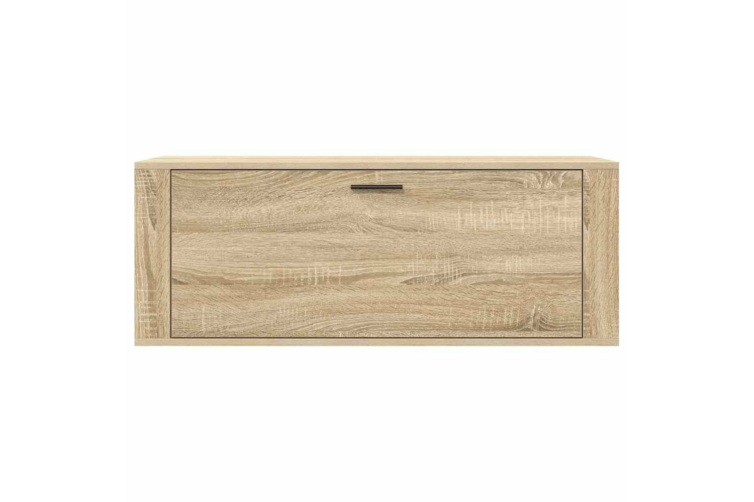 vidaXL 821023 Wall Shoe Cabinet Sonoma Oak 100x35x38cm Engineered Wood-4