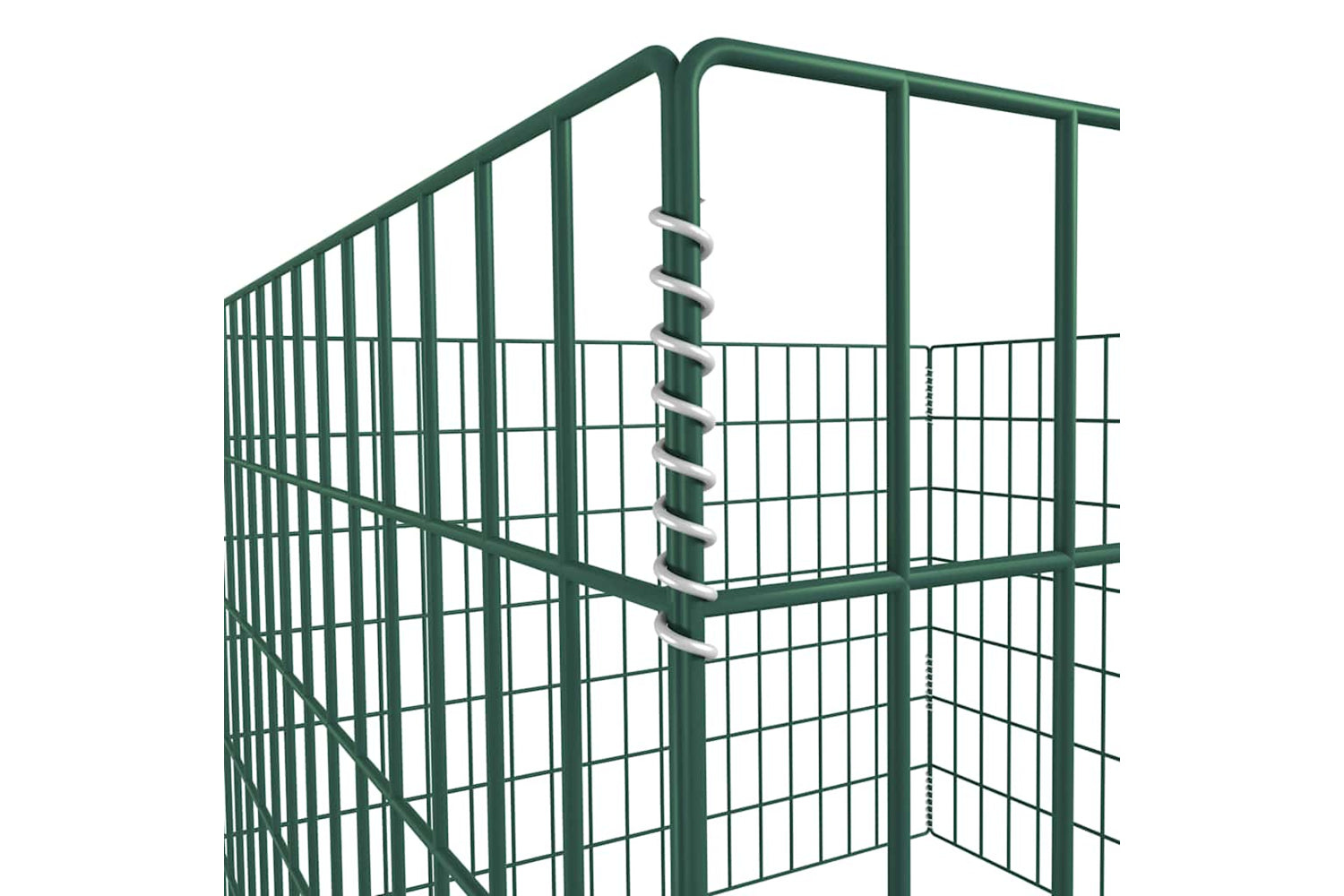 vidaXL 141206 Square Mesh Garden Composter 100 X 100 X 70cm-3