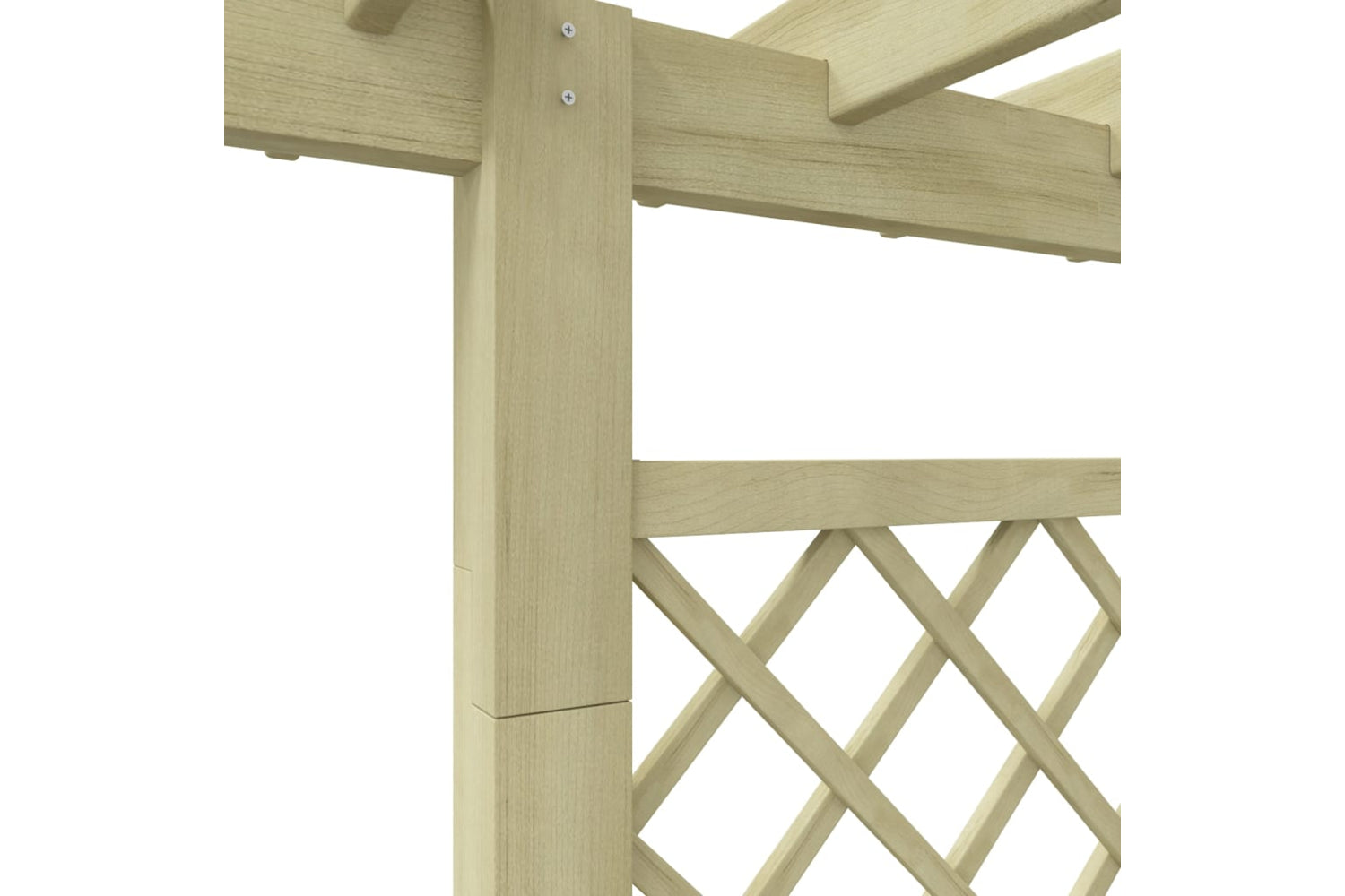 vidaXL 41702 Garden Pergola Planter 162x56x204cm Wood-4