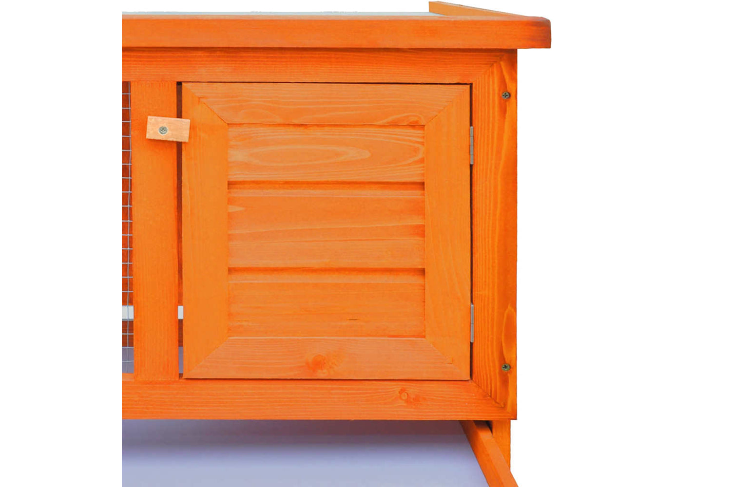 Vidaxl 170157 Outdoor Rabbit Hutch Small Animal House Pet Cage 1 Layer Wood-4