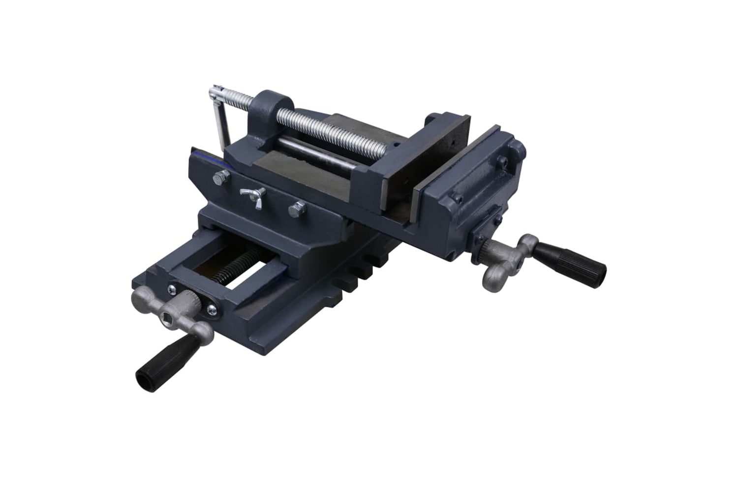 vidaXL 145384 Manually Operated Cross Slide Drill Press Vice 127mm-5