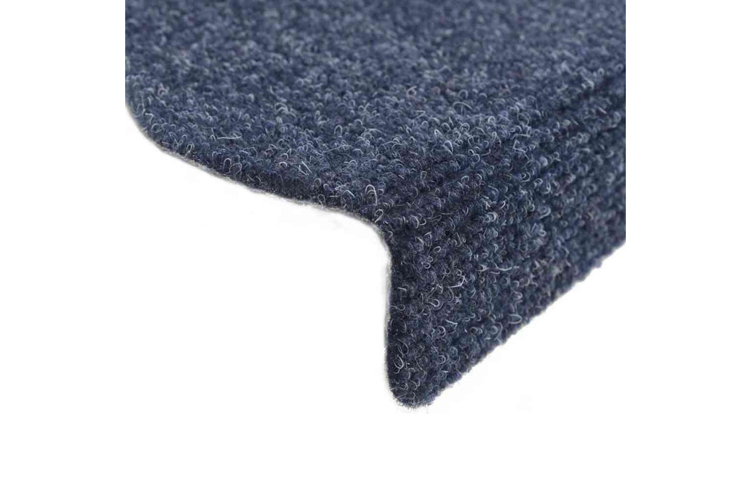 vidaXL 132695 15 Pcs Self-adhesive Stair Mats Needle Punch 56x17x3cm Blue-6