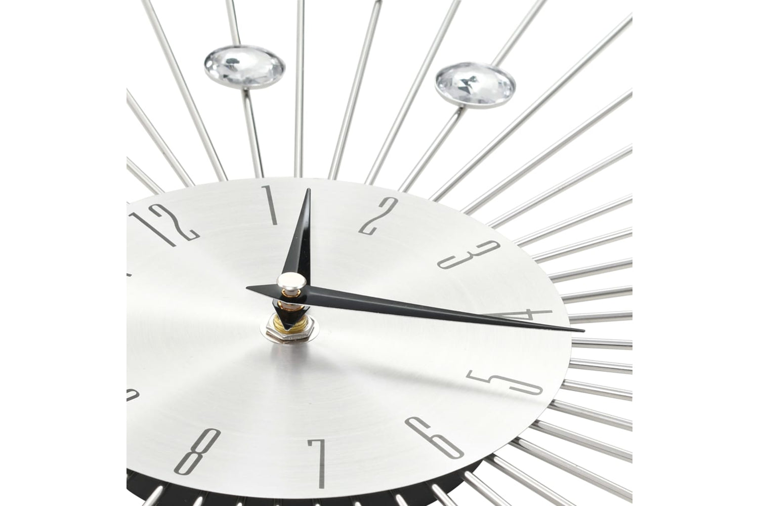 Vidaxl 50642 Wall Clock Modern Design 50 cm | Silver-4