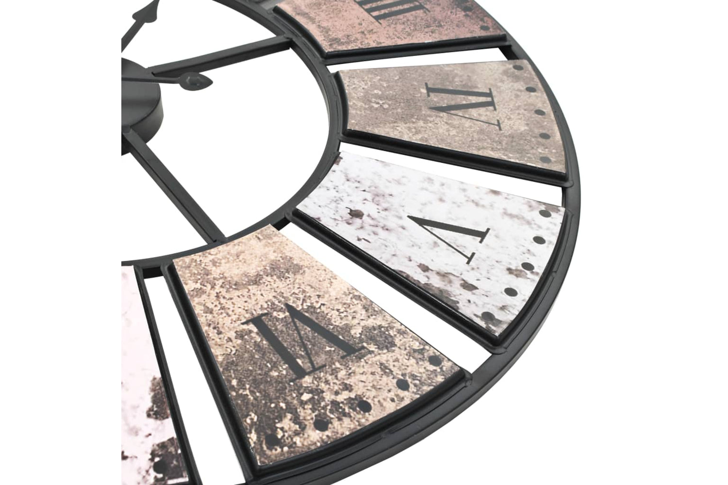 Vidaxl 50647 Vintage Wall Clock 60 cm | Multicolour-5