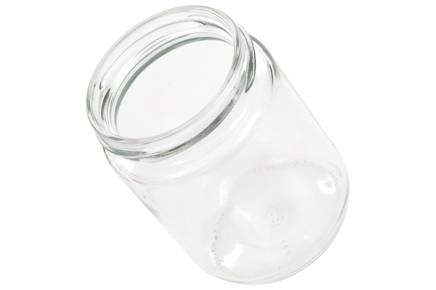 Vidaxl 50799 Glass Jam Jars With White And Red Lid 96 Pcs 230 Ml-5