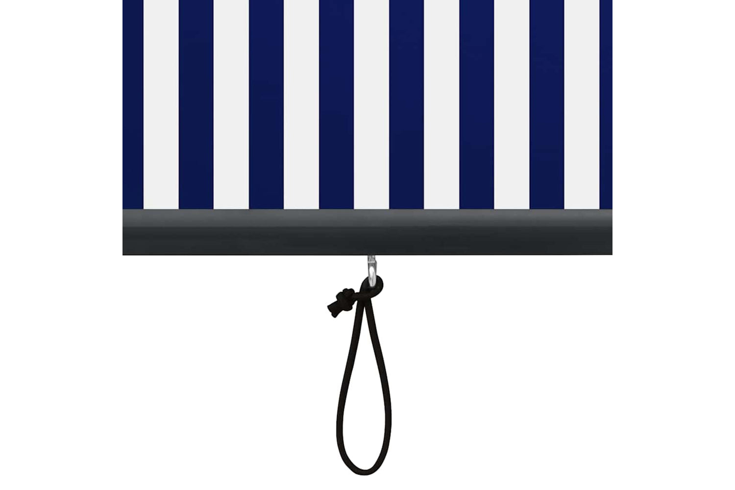 vidaXL 145943 Outdoor Roller Blind 60x250cm Blue And White-8