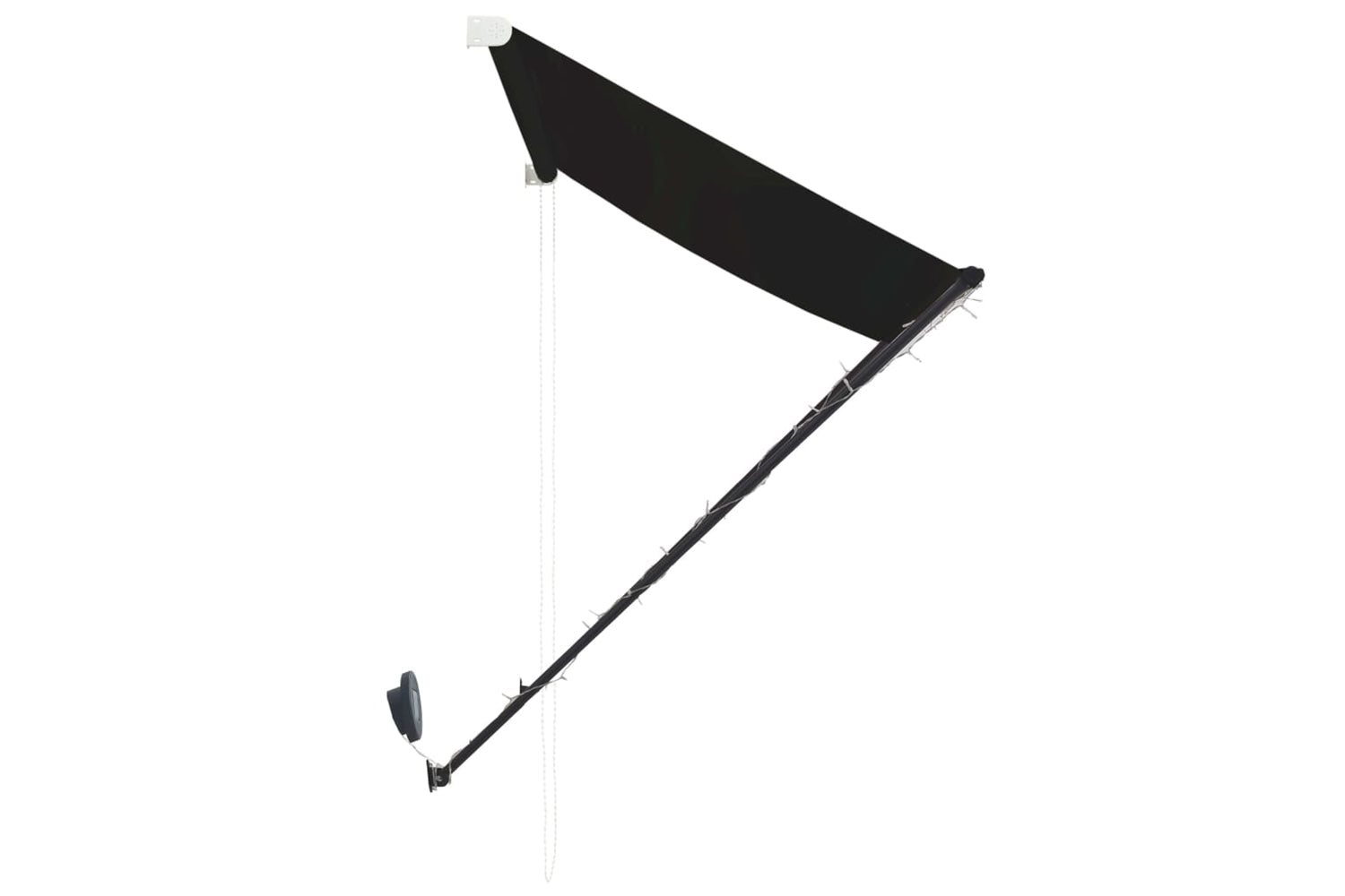 vidaXL 145918 Retractable Awning With Led 300x150cm Anthracite-5