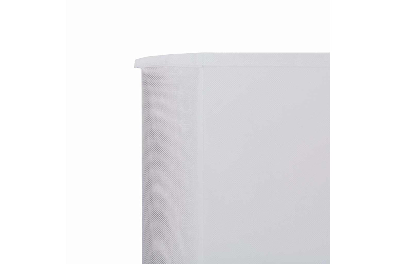 vidaXL 47180 6-panel Wind Screen Fabric 800x160cm Sand White-4