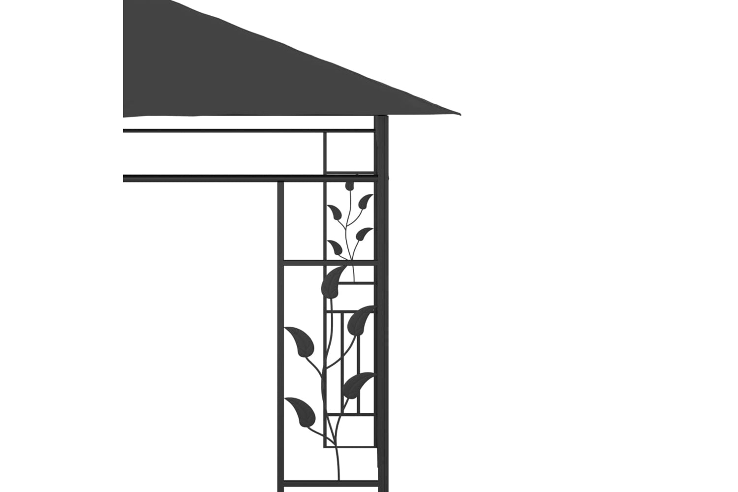 Vidaxl 47974 Gazebo With Mosquito Net 6x3x2.73 M Anthracite-5