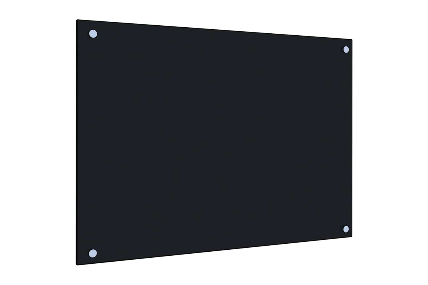 Vidaxl Kitchen Backsplash Black 70 X 50 Cm Tempered Glass-4