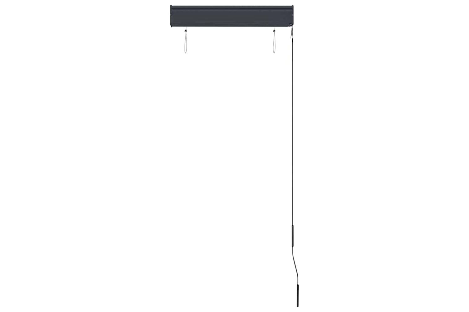 vidaXL 145948 Outdoor Roller Blind 60x250cm Orange And Brown-5