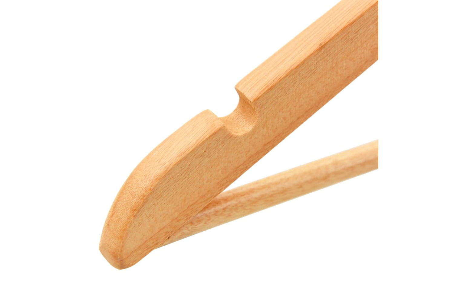 Vidaxl 289913 100 Pcs Clothes Hanger Set Non-slip Hardwood-5