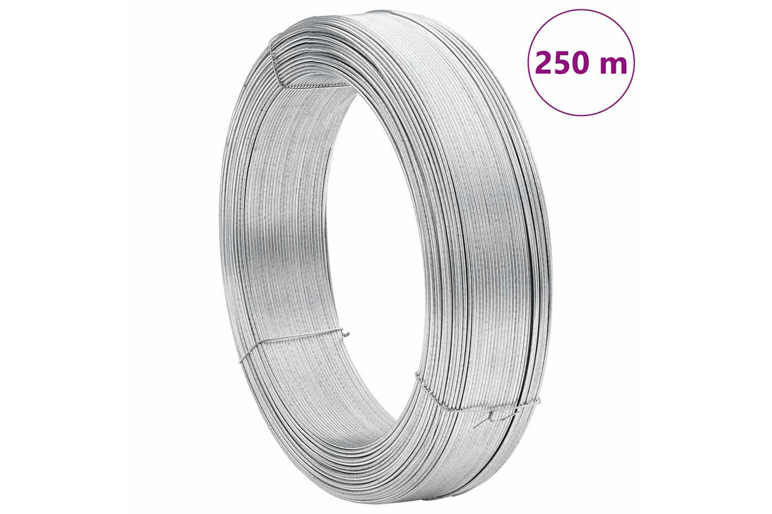 Vidaxl 144485 Fence Binding Wire 250 M 3.8 Mm Steel-6