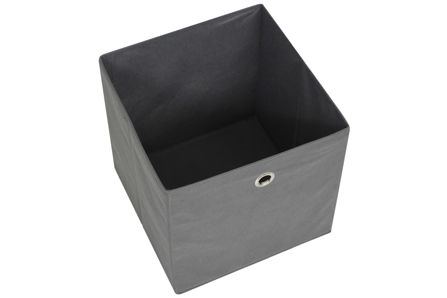 vidaXL 245747 Storage Boxes 4 Pcs Non-woven Fabric 32x32x32cm Grey-4