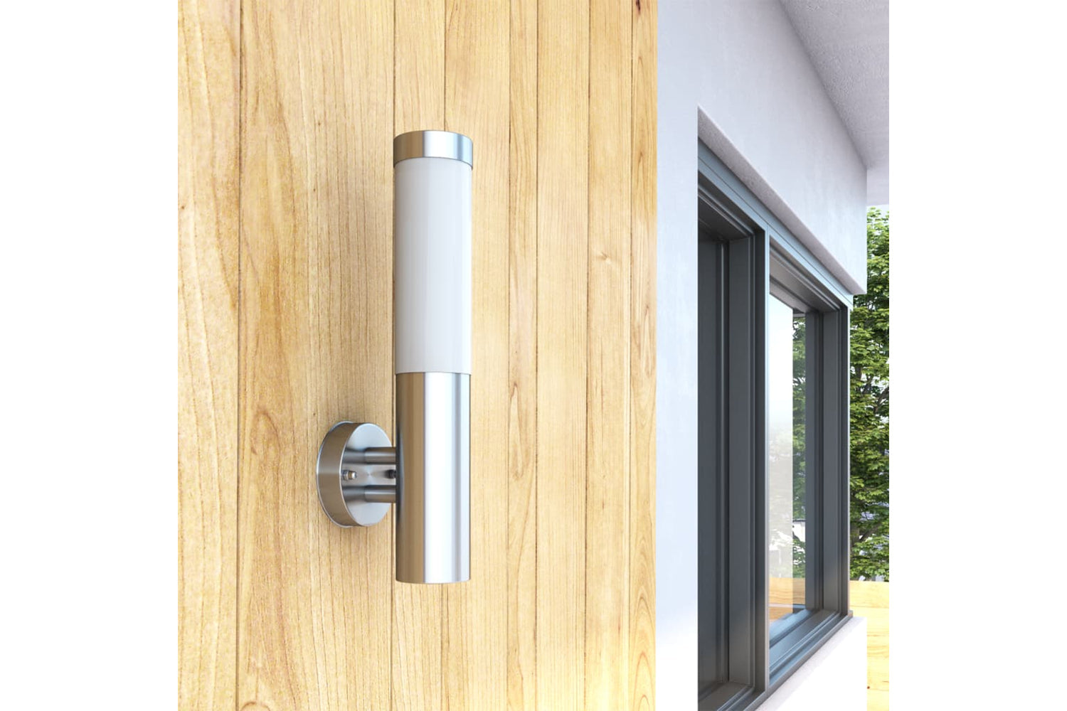 Vidaxl 40370 Rvs Walllamp For Indoor & Outdoors Waterproof-6