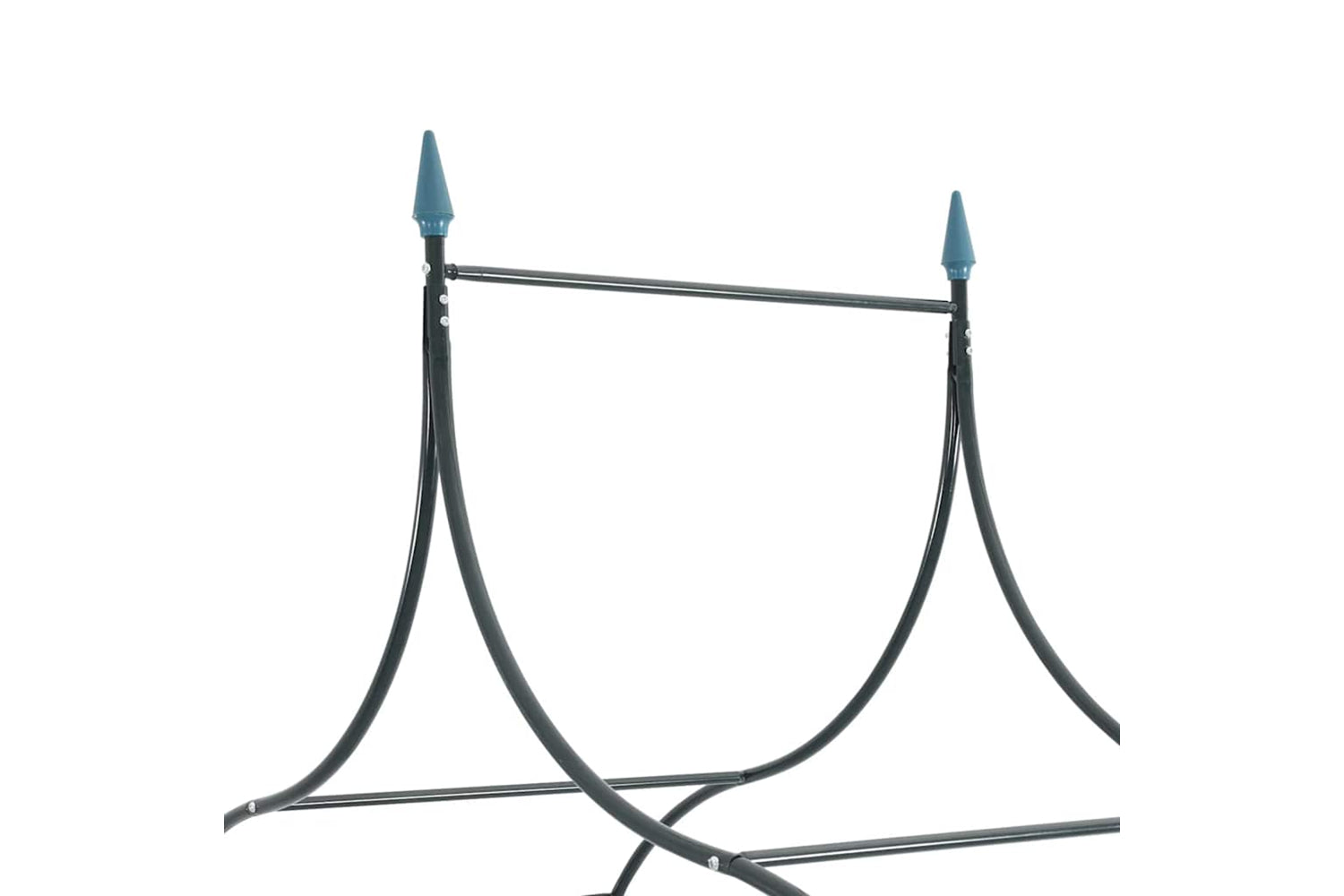 Vidaxl Garden Arch Spike Design Climbing Plants Dark Green-5