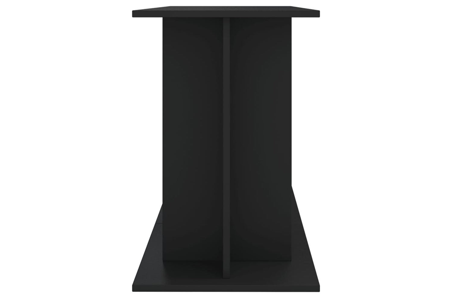 vidaXL 833592 Aquarium Stand Black 120x40x60cm Engineered Wood-4