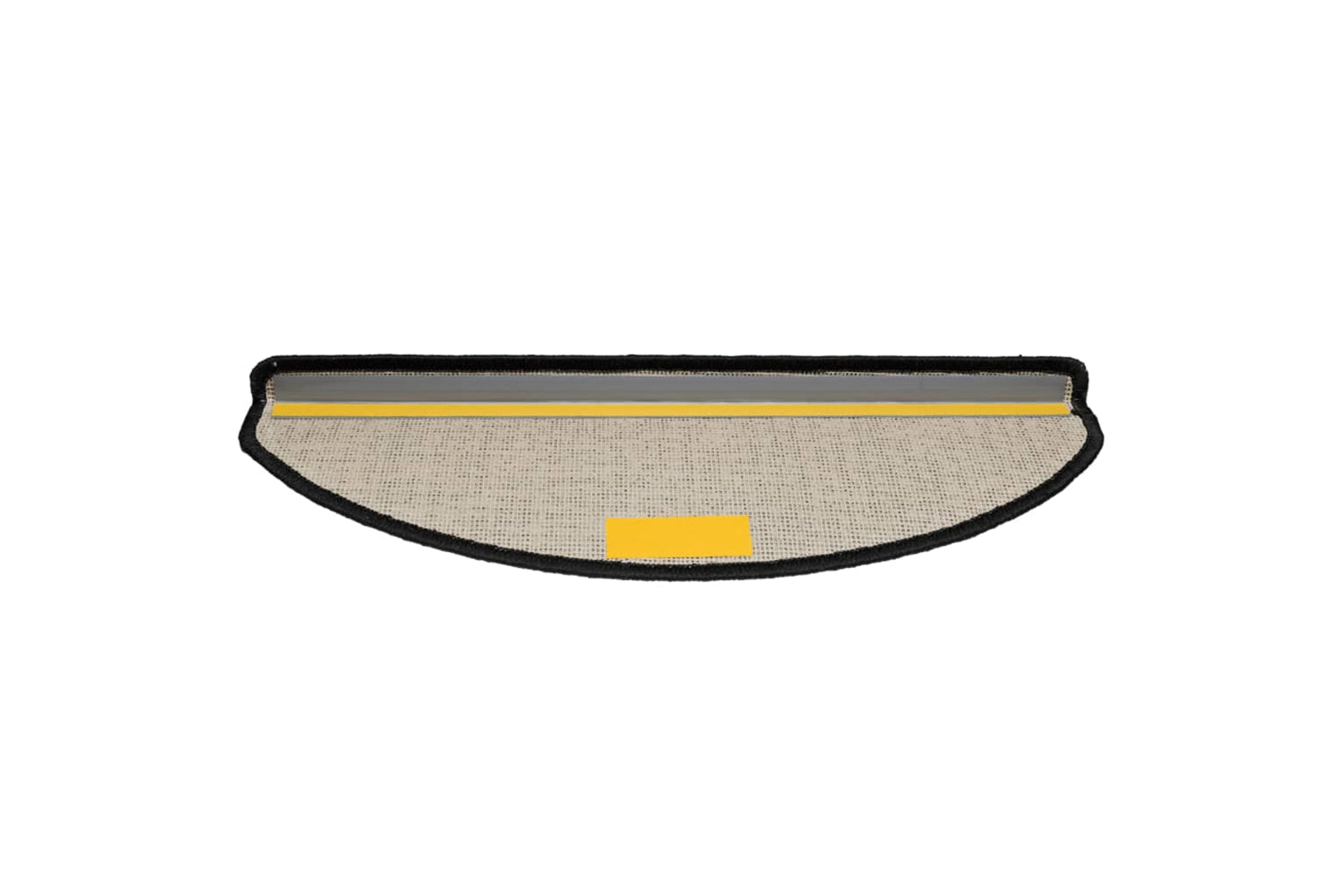 vidaXL 133901 Carpet Stair Treads 15 Pcs Black 65x21x4cm-4