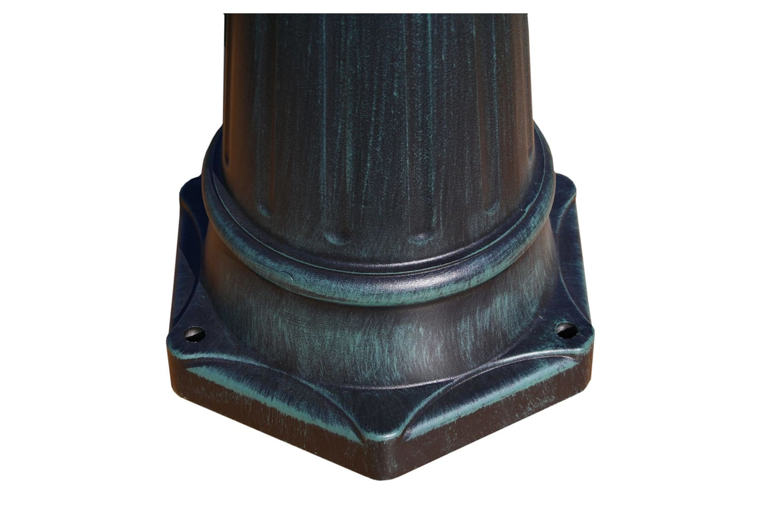 vidaXL 40247 Garden Light Post 2-arms 215cm Dark Green/black Aluminium-5