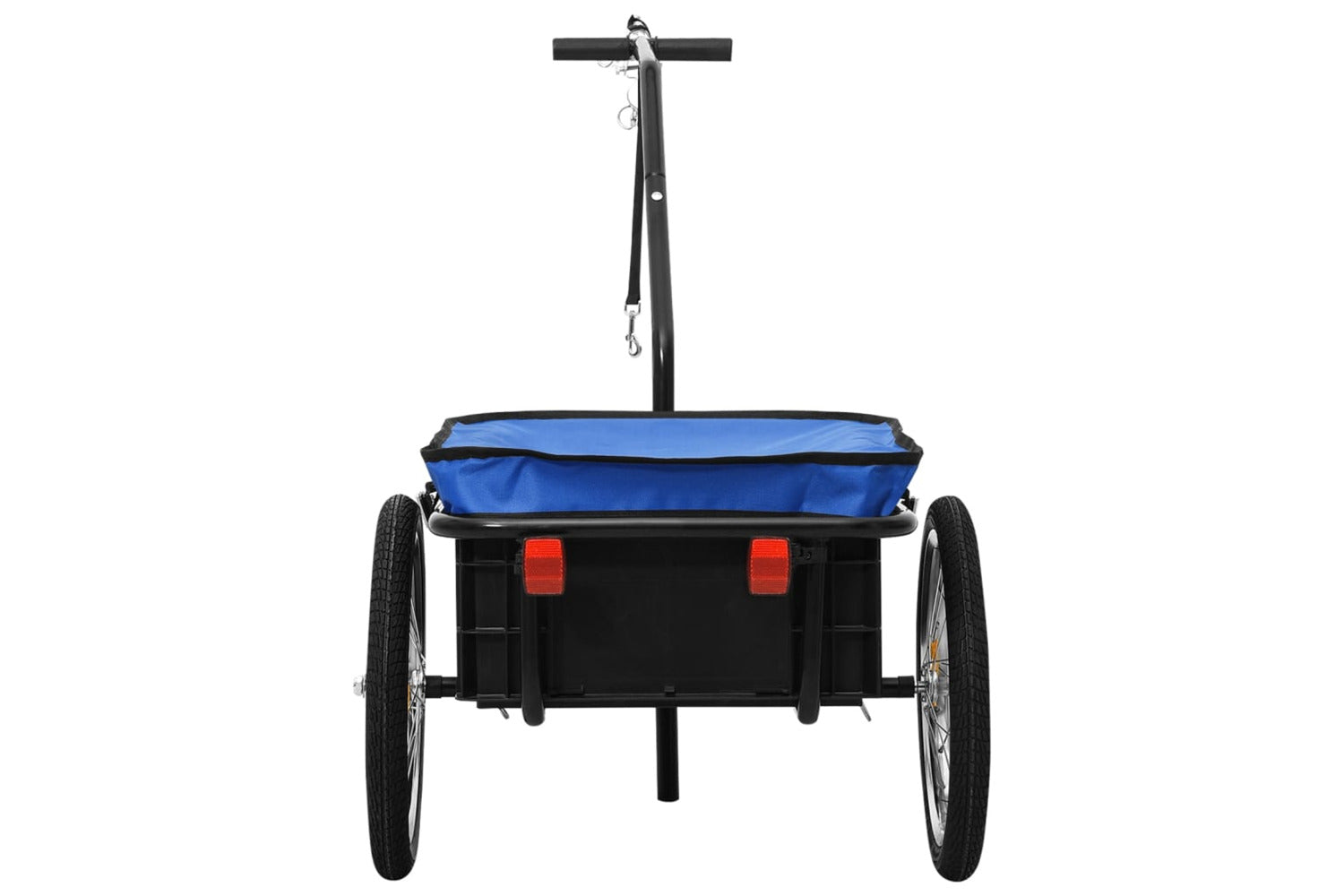 vidaXL Bike Trailer/hand Wagon 155x60x83cm Steel Blue-4