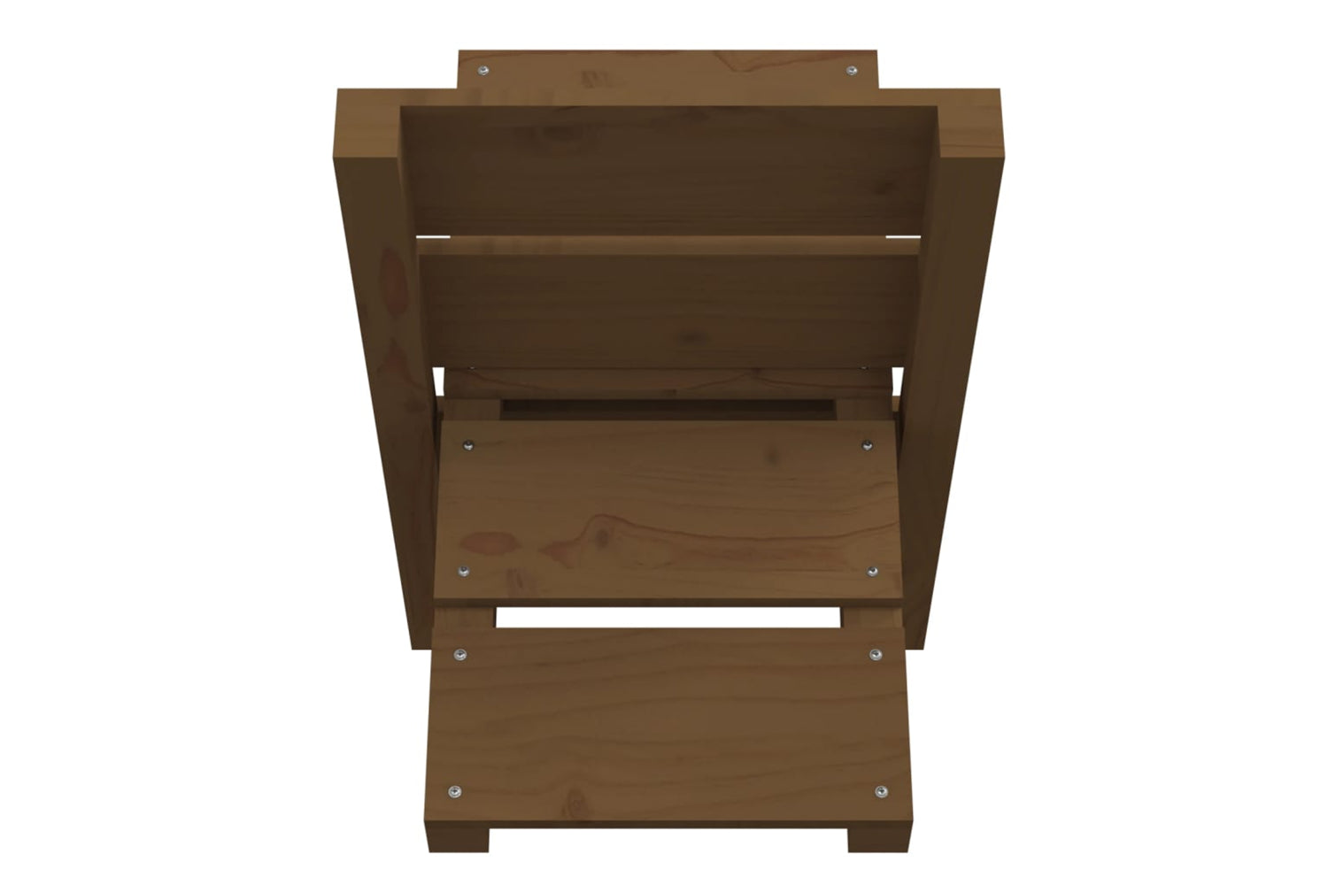 vidaXL 822450 Log Holder Honey Brown 47x39.5x48cm Solid Wood Pine-5