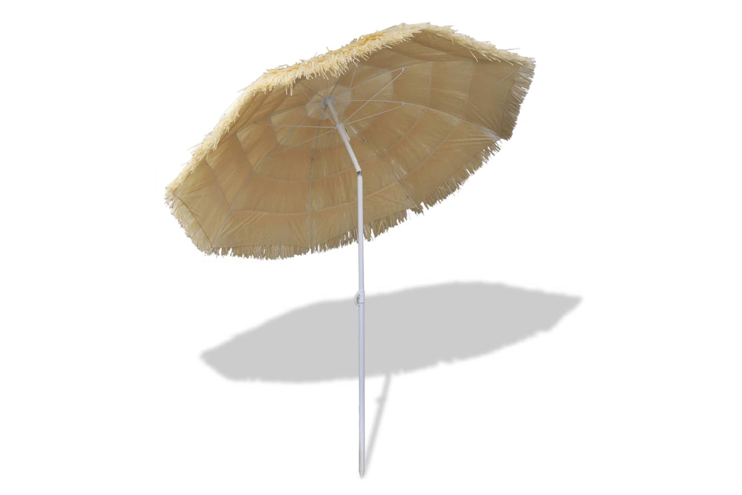 Vidaxl Tilt Beach Umbrella Hawaii Style-5