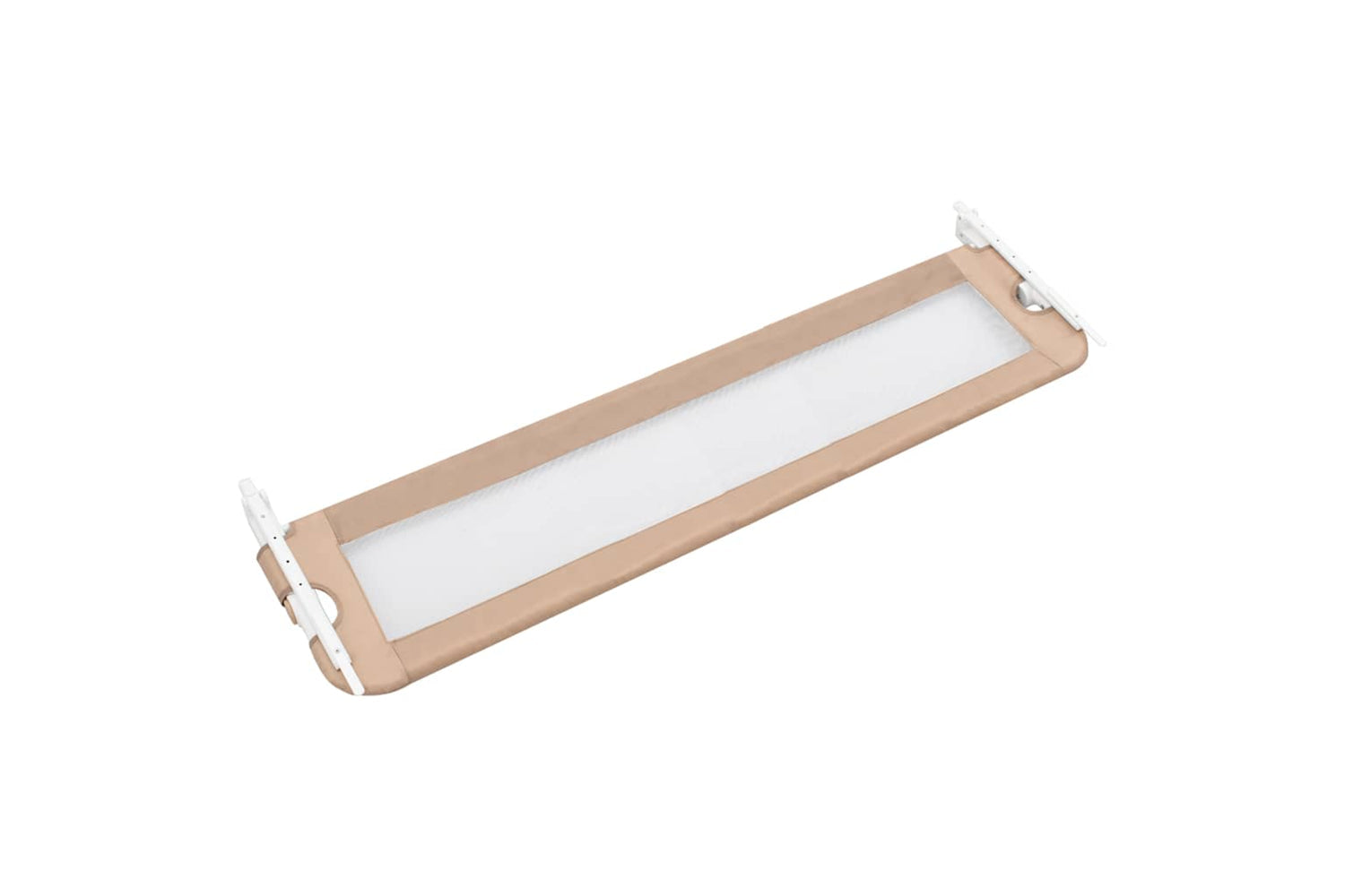 Vidaxl Toddler Safety Bed Rail Taupe 150x42 Cm Polyester-3