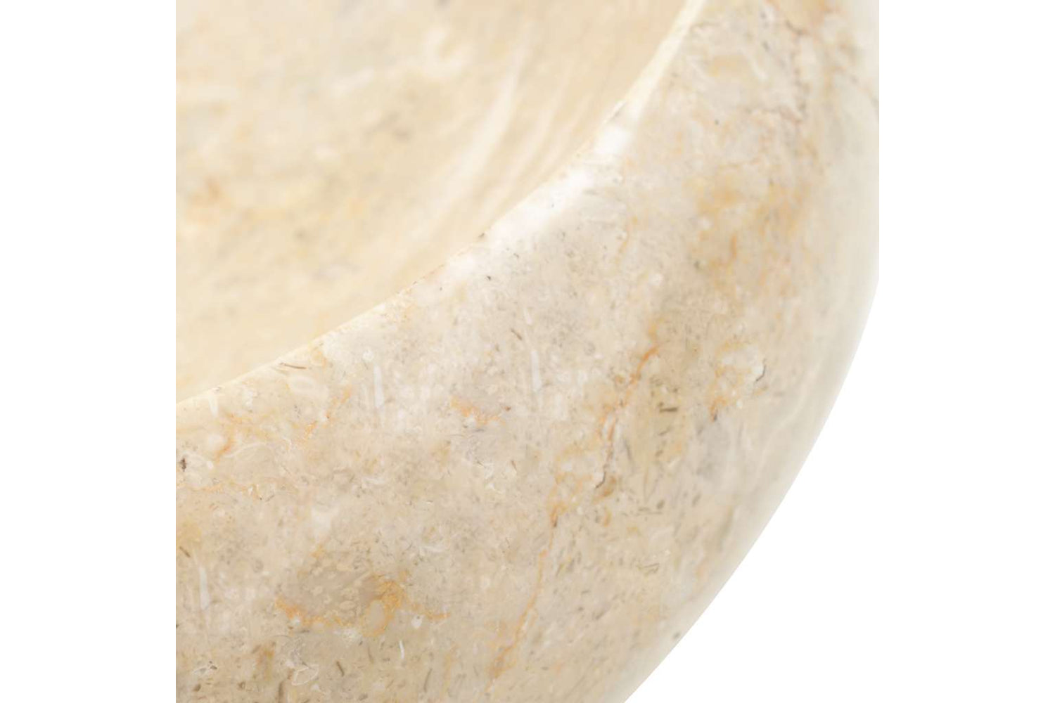 vidaXL 142767 Sink 40x12cm Marble Cream-6