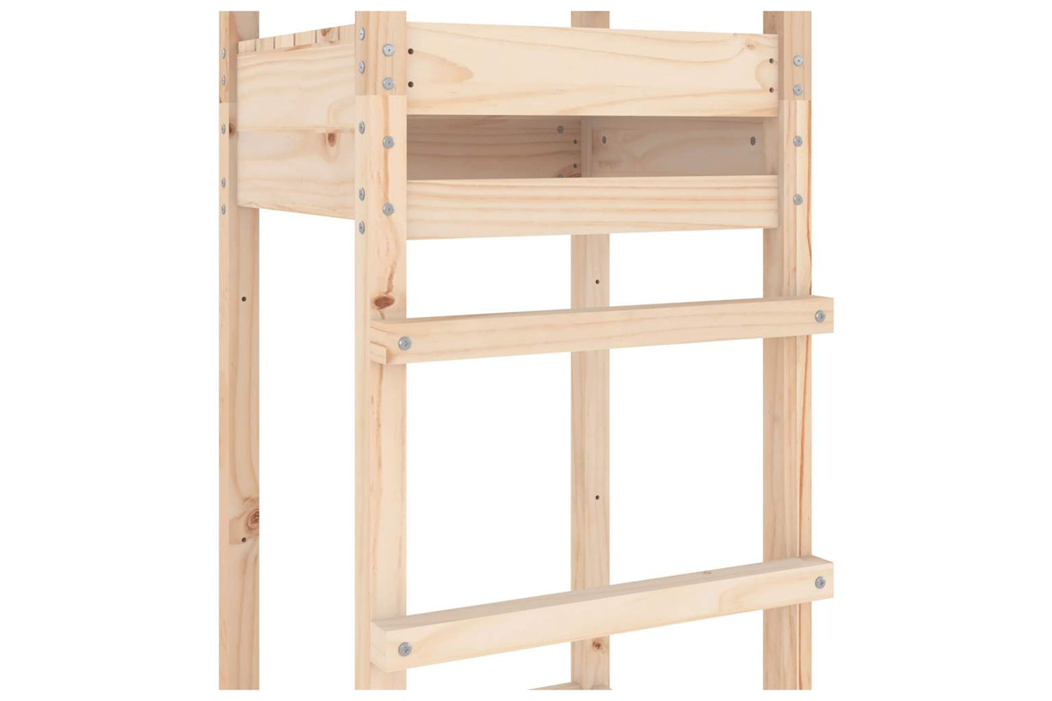 Vidaxl Play Tower 52.5x46.5x206.5 Cm Solid Wood Pine-6