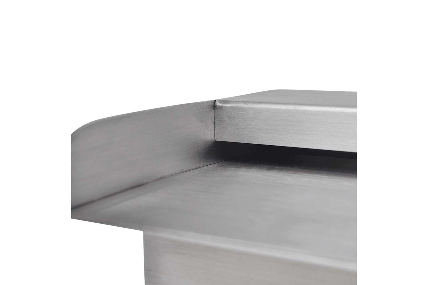 vidaXL 41668 Rectangular Waterfall Pool Fountain Stainless Steel 90cm-6