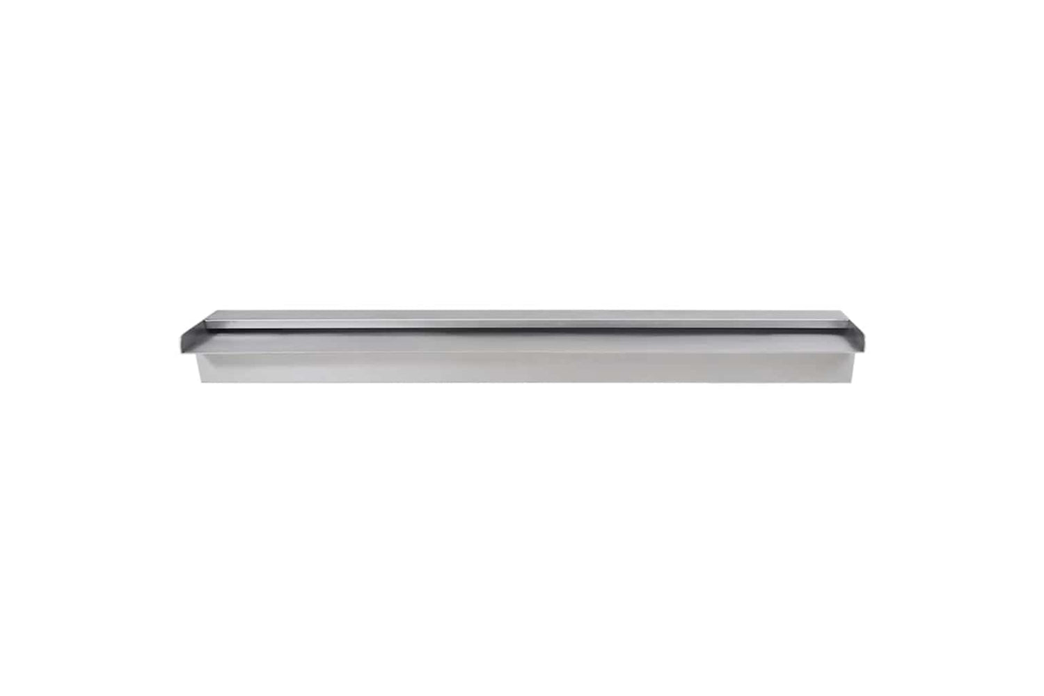 vidaXL 41668 Rectangular Waterfall Pool Fountain Stainless Steel 90cm-3