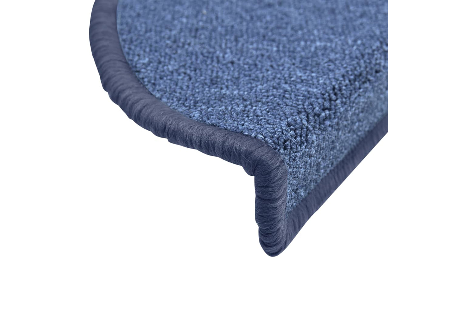 vidaXL 133883 Carpet Stair Treads 15 Pcs Blue 56x17x3cm-5
