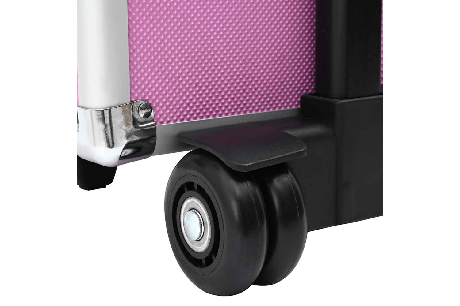 Vidaxl - 91816 Make-up Trolley Aluminium Pink-8