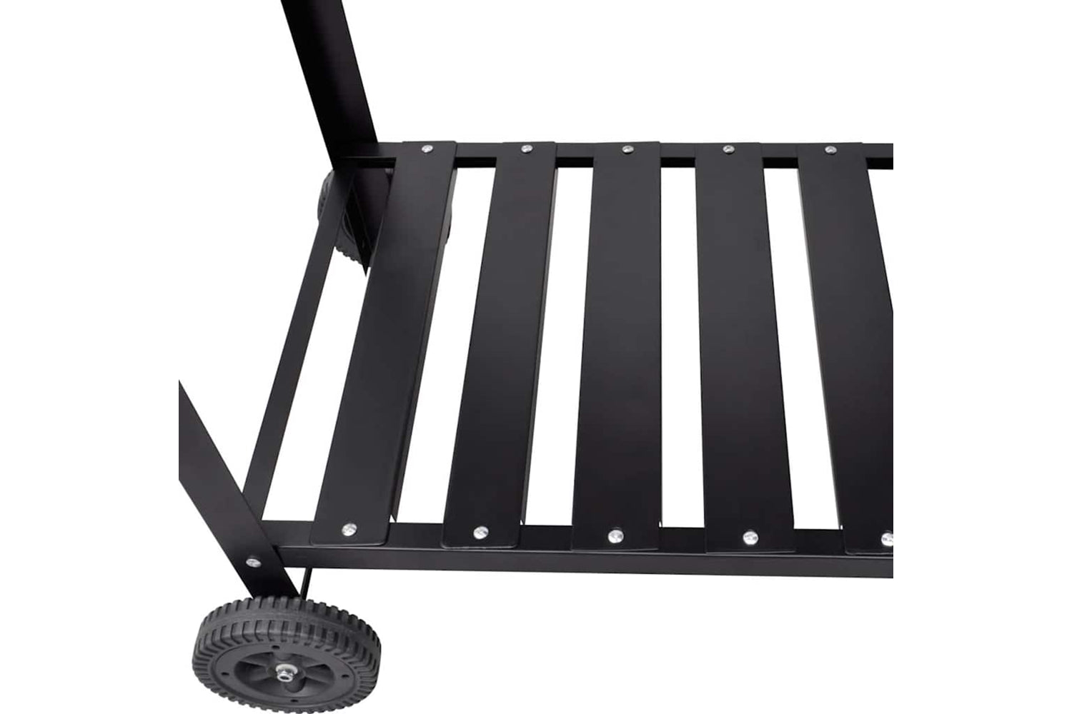 Vidaxl Bbq Stand Charcoal Barbecue 2 Wheels-3