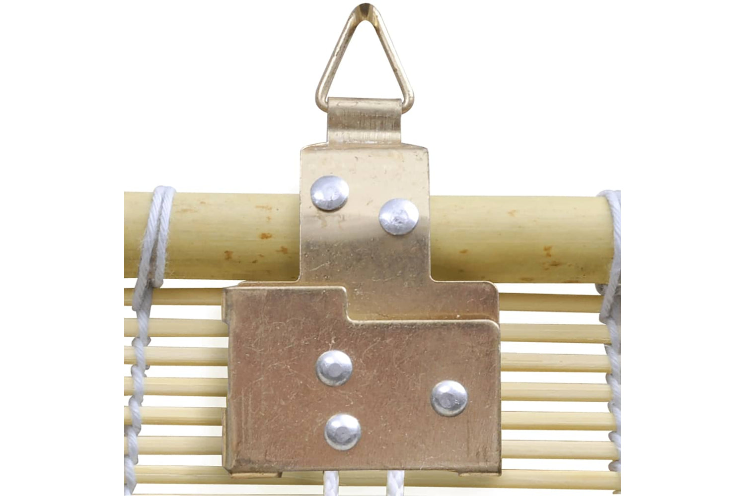 Vidaxl Natural Bamboo Roller Blinds 100 X 160 Cm-3
